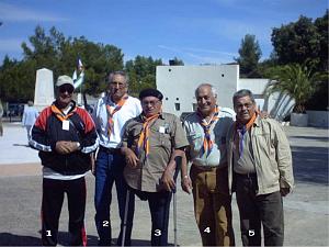 SCOUTS DE FRANCE 5 EME ORAN GROUPE SAINT LOUIS N200 2007 NIMES